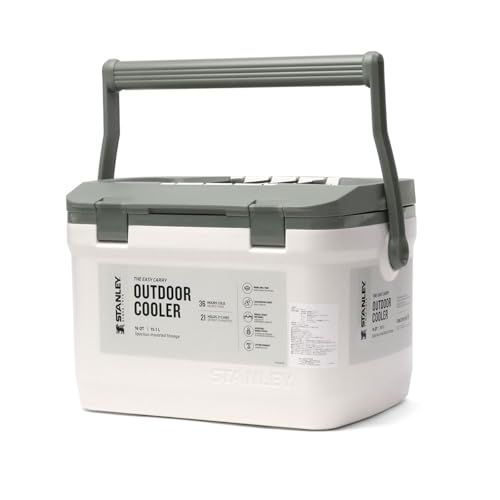 【新品】スタンレー（STANLEY） クーラーボックス 15.1L 小型 ホワイト 10-01623-162 釣り（ホワイト/ＦＦ） ebcea9c0