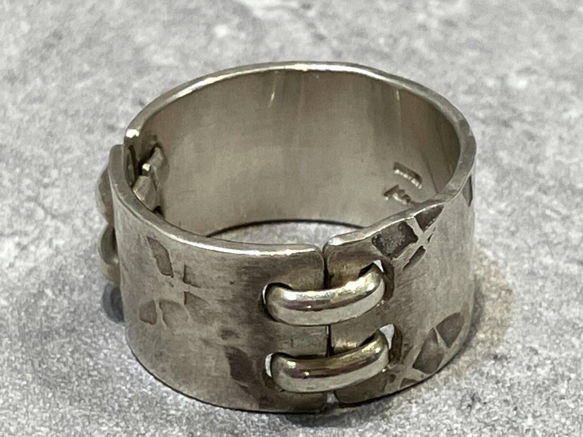 silver Kensscratch Kani-ring R93 シルバー カニリング ケンズ