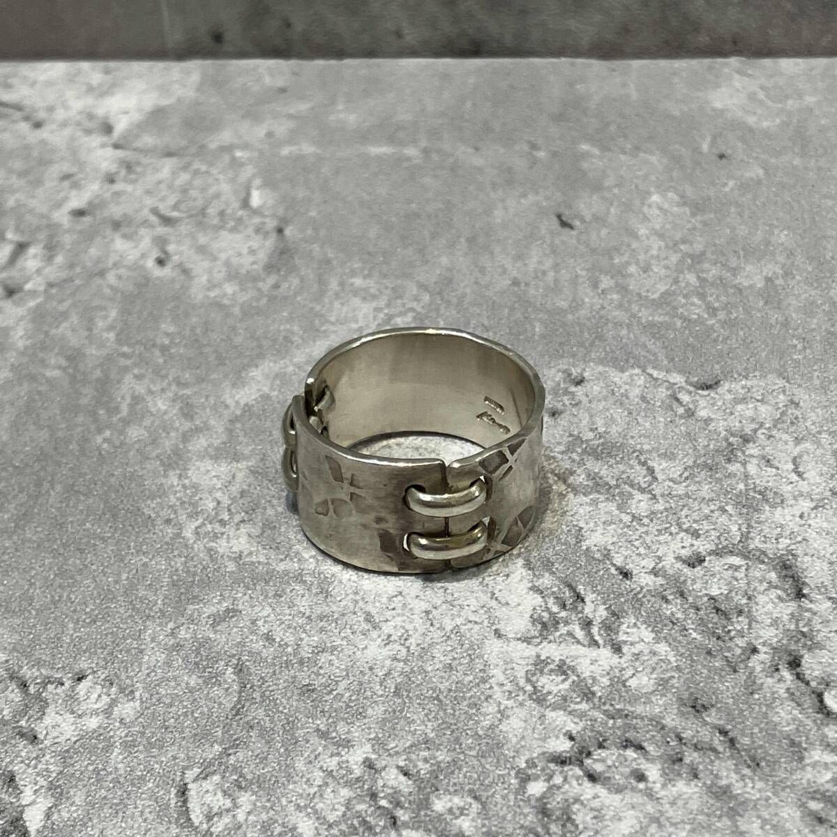 kensscratch ケンズクラッチ w-bar-ring R026 リング silver Kensscratch Kani-ring R93 シルバー カニリング ケンズ