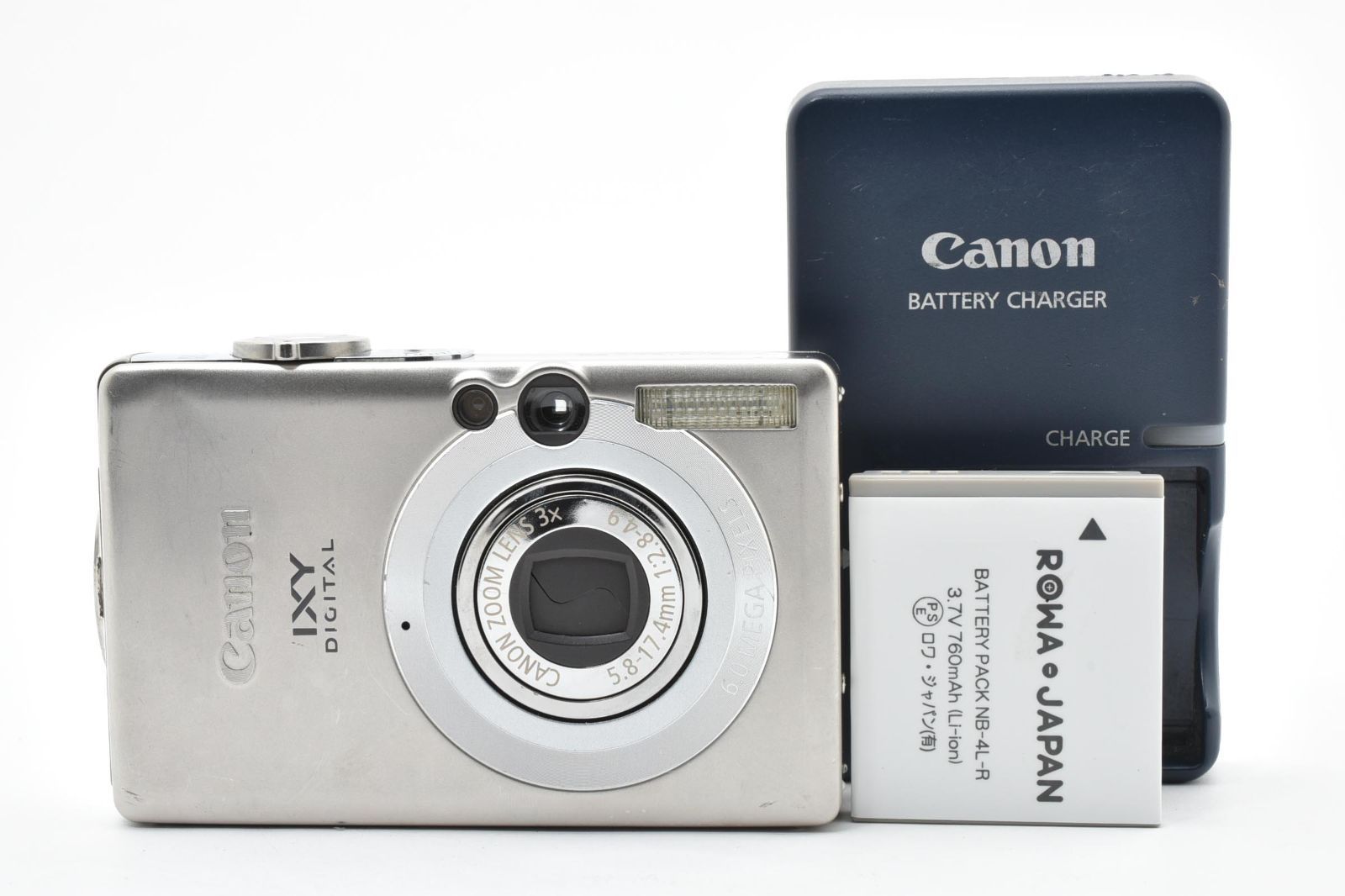 ☆良品☆ キャノン Canon IXY DIGITAL 70 PC1193 充電器付き【600万