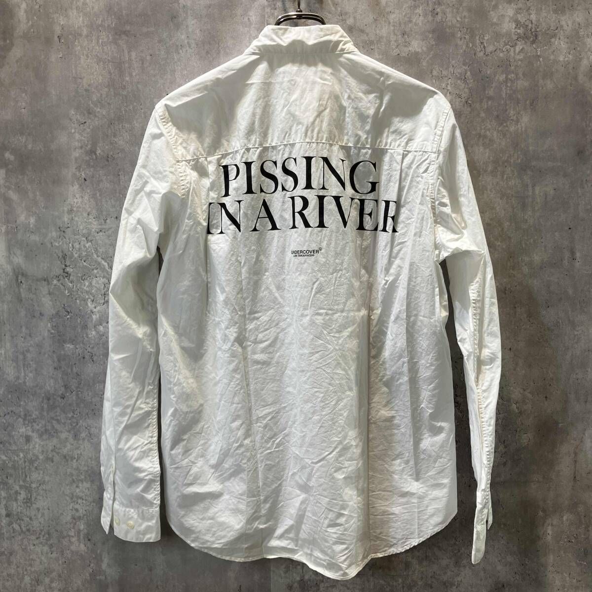 17ss UEDERCOVER Patti Smith 'PISSING IN A RIVER' size2 長袖シャツ ピッシング イン ア リバー アンダーカバー