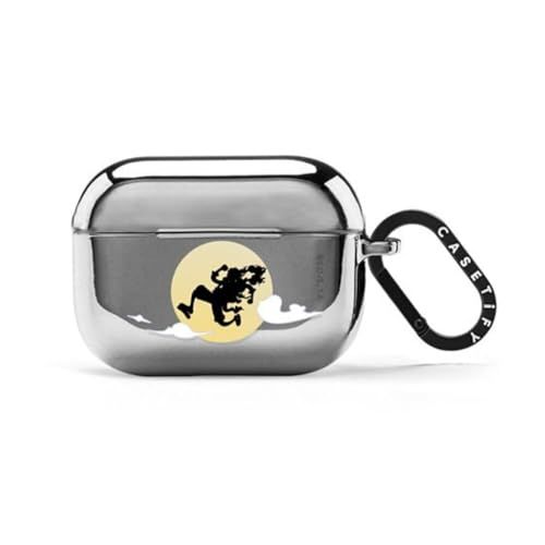CASETiFY One Piece ミラー AirPods Pro ケース(第1世代 & 第2世代) - Gear 5 Luffy Earbuds Case - シルバー(沖縄・離島の方発送不可）) de9b11d5