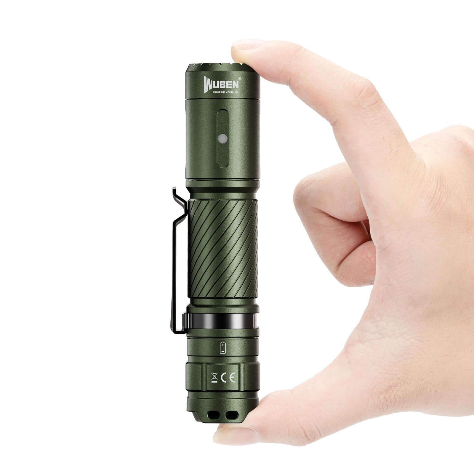 WUBEN(ウーベン) C3 懐中電灯 強力 1200ルーメン ライト 小型充電式 6つ調光モード IP68防水 最大143時間の実行時間 懐中電灯 led 強力 軍用 最強 フラッシュライト 携帯便利 タクティカルライト キャンプ 防災 停 60fda471
