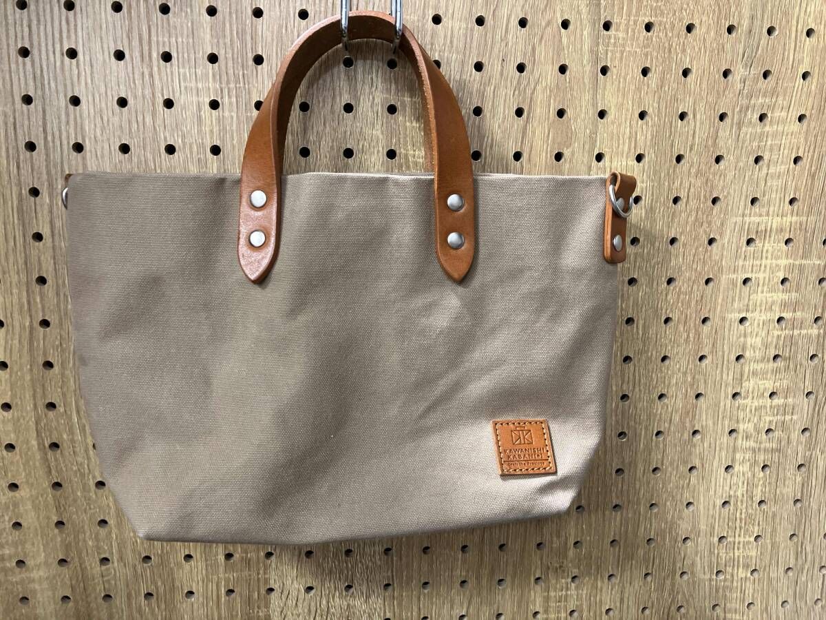KAWANISHI カワニシカバン／ハンドバッグ／minimon？ ミニモン大人帆布