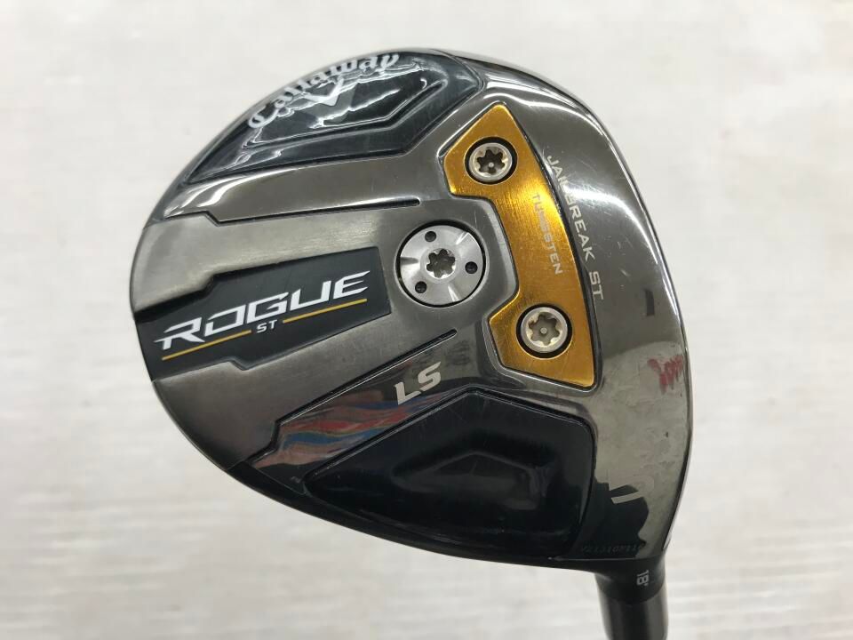 キャロウェイ　ROGUE ST LS　18度　Speeder EVOLUTION 4 FW50　Sフレックス　フェアウェイウッド　中古【最短即日発送】