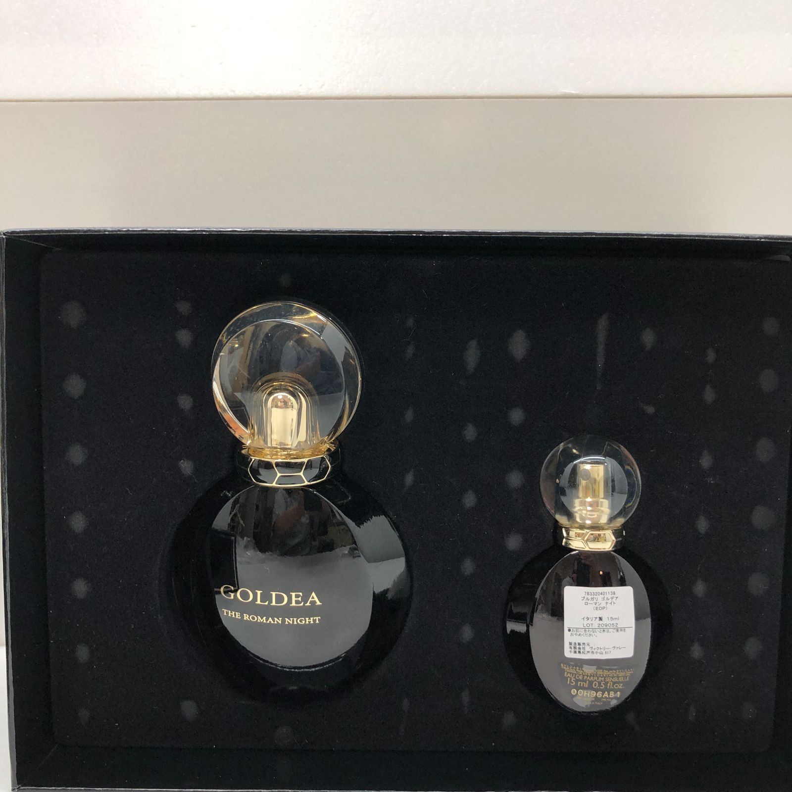 箱付き】BVLGARI ゴルデア ローマンナイト 香水 50ml＋15mlセット