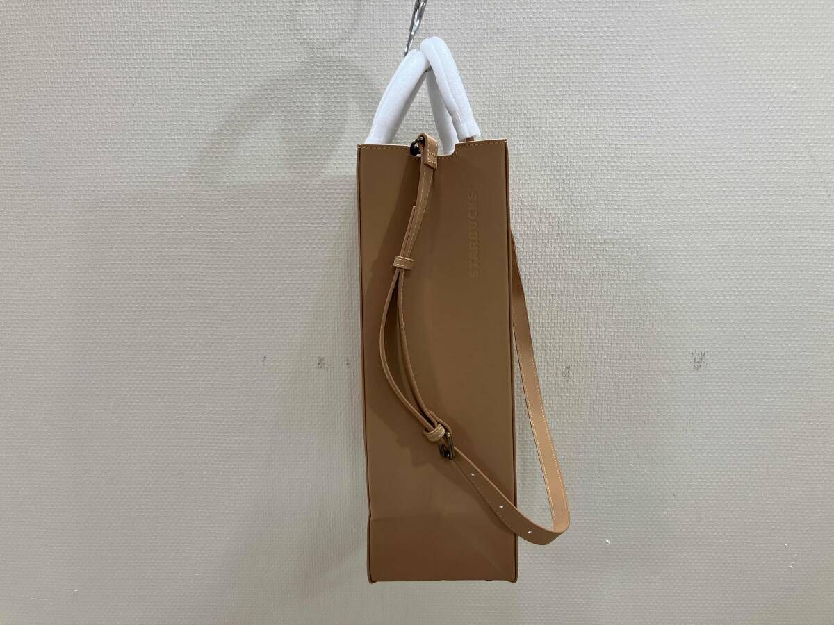STARBUCKS スターバックス レザートートバッグ マイカスタマイズ