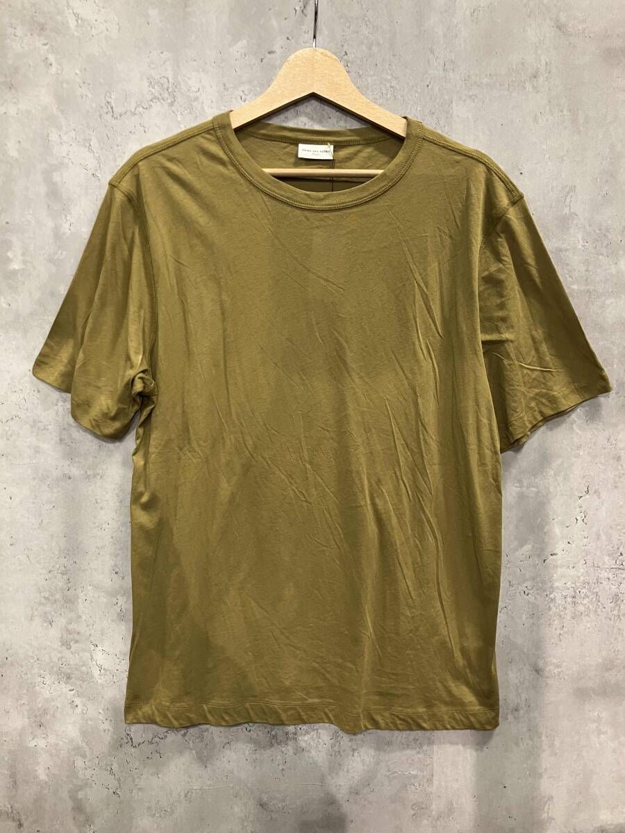 DRIES VAN NOTEN ドリスヴァンノッテン 半袖カットソー カーキ サイズ L