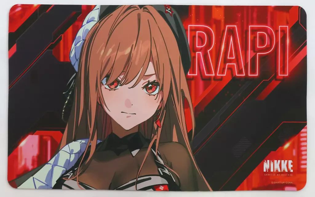 【中古】デスクマット ラピ デスクマット 「勝利の女神：NIKKE POP UP SHOP in SHIBUYA TSUTAYA」