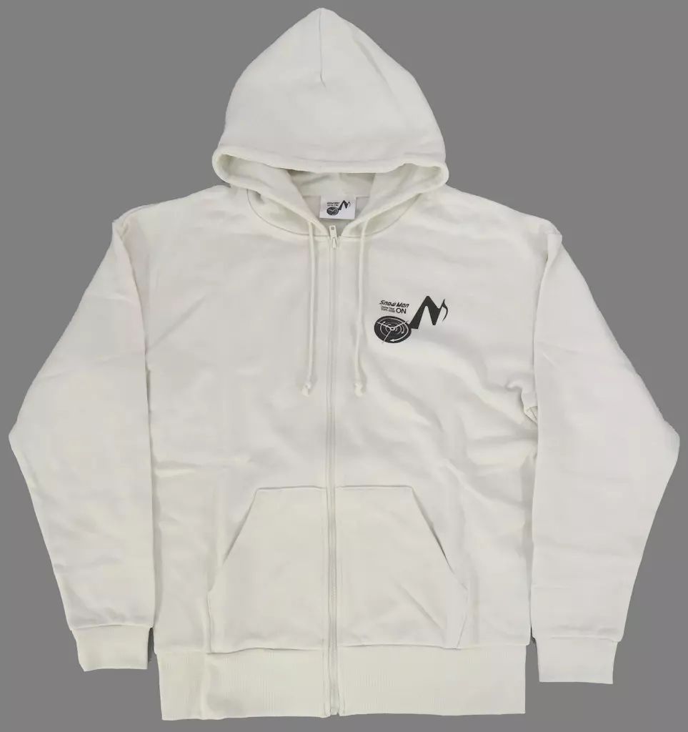 【中古】アウターウェア Snow Man パーカー ホワイト いつものサイズ(L) 「Snow Man Dome Tour 2025-2026 ON」