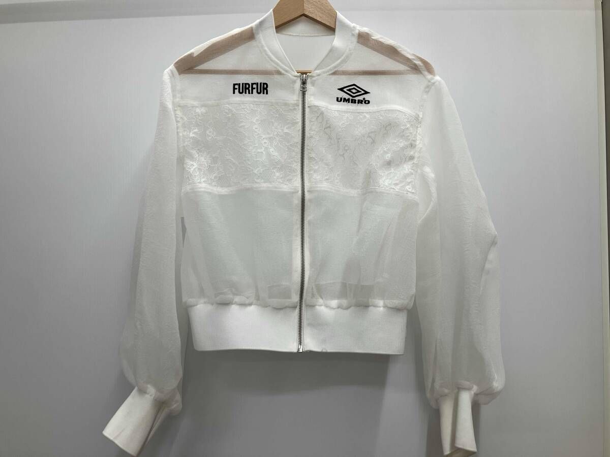 FURFUR ファーファー UMBROコラボシアートラックブルゾン ホワイト