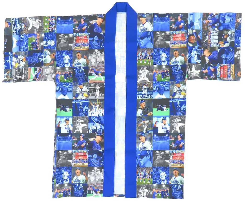 ベイスターズ　日本シリーズ　劇勝シーンコラージュ法被 中古】衣料雑貨 横浜DeNAベイスターズ 劇勝シーンコラージュ法被