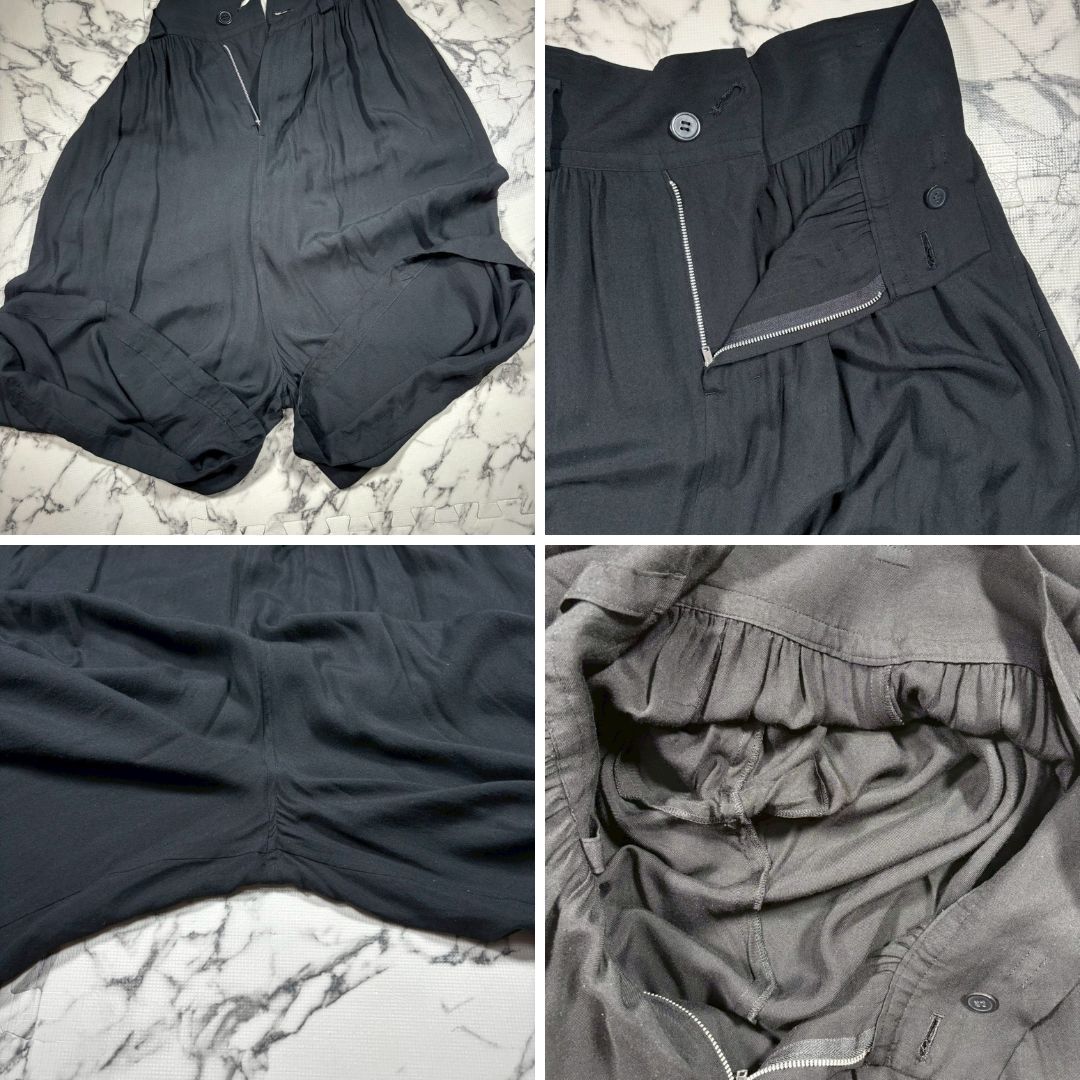 極美品/薄手素材○ヨウジヤマモト ワイズ レーヨン キュプラ サルエル