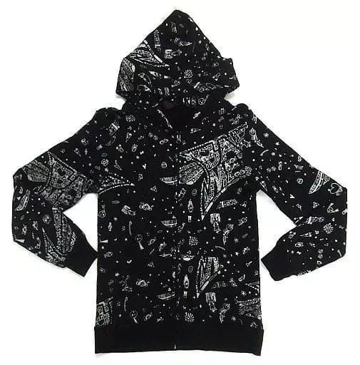 【中古】アウターウェア(女性アイドル) BABYMETAL 手書きロゴパーカー ブラック XXLサイズ 「BABYMETAL WORLD TOUR 2014 日本公演」