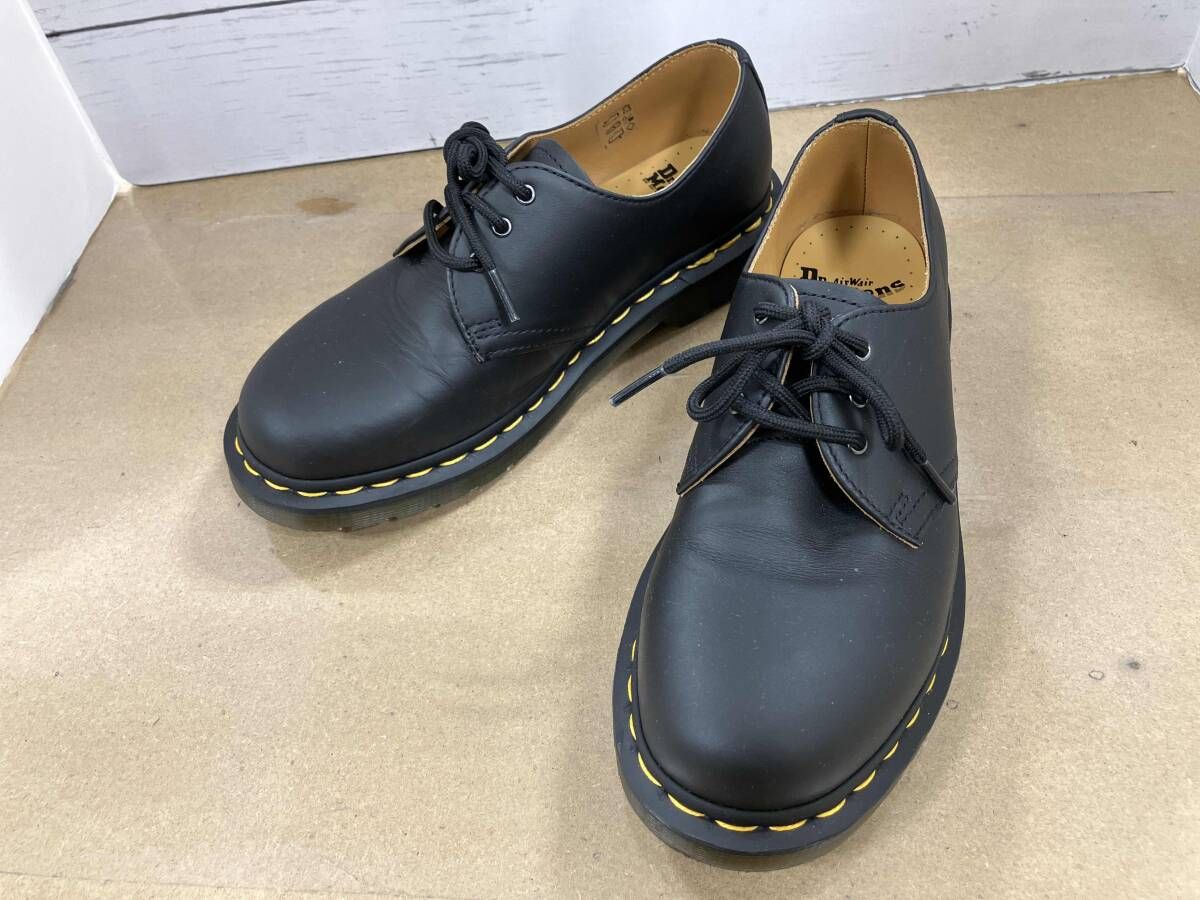 Dr.Martens ドクターマーチン 3ホールシューズ エアクッション3ホールシューズ レザーシューズ 黒 UK6 通年