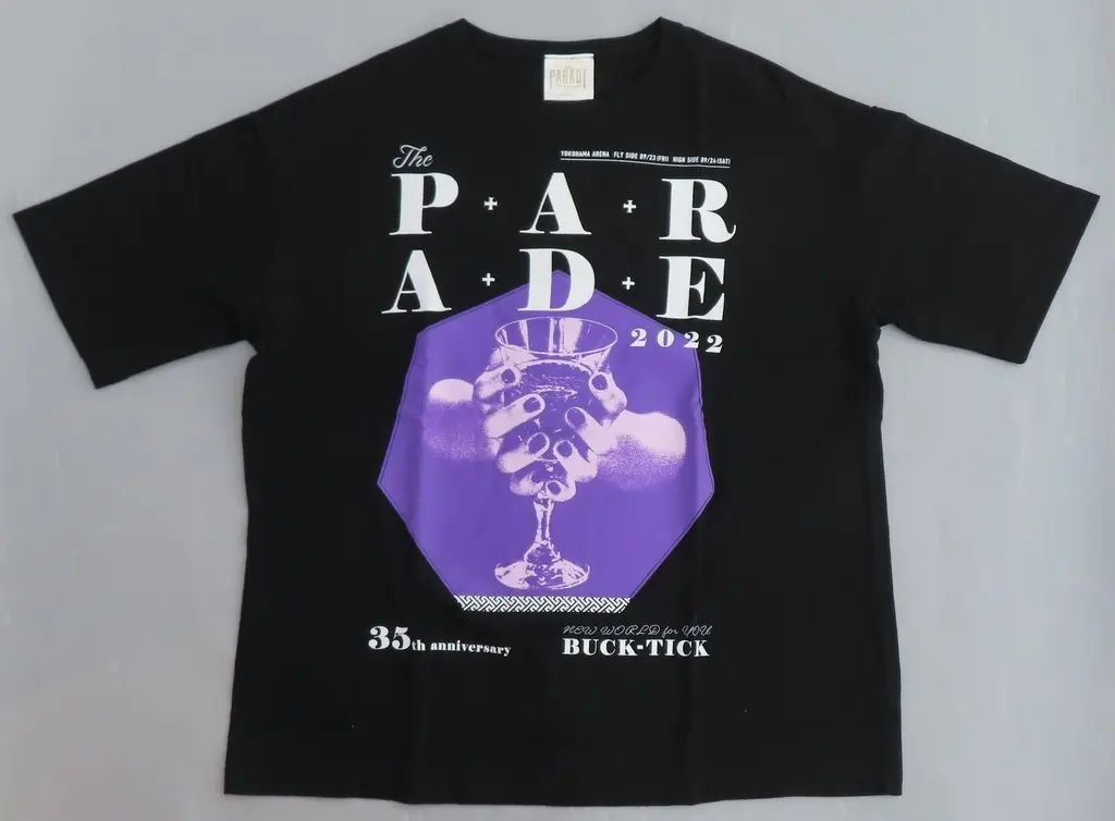 中古】衣類 BUCK-TICK BIG Tシャツ ブラック Lサイズ 「BUCK-TICK 2022