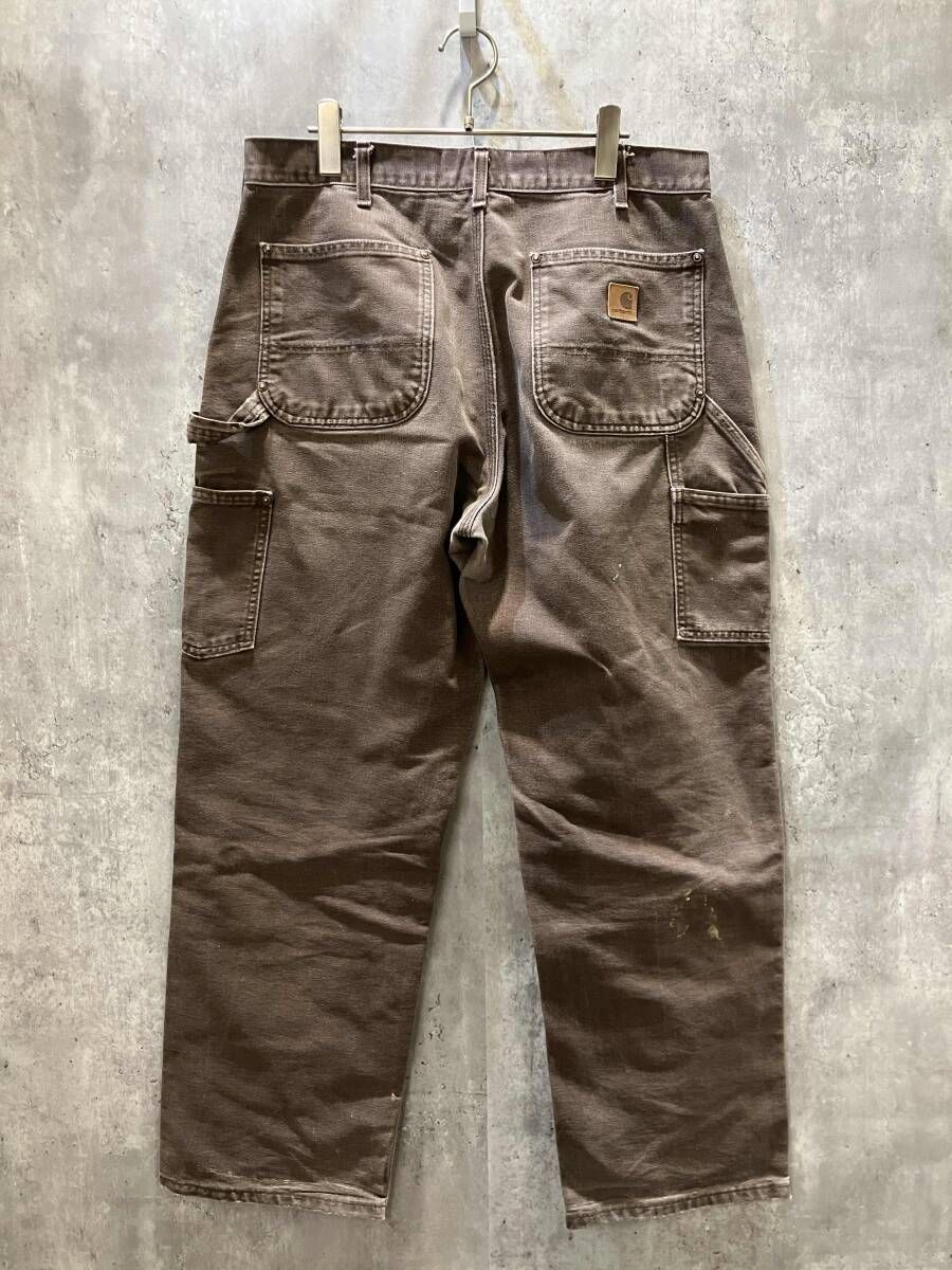 Carhartt カーハート ダブルニー ペインターパンツ ダークブラウン W34