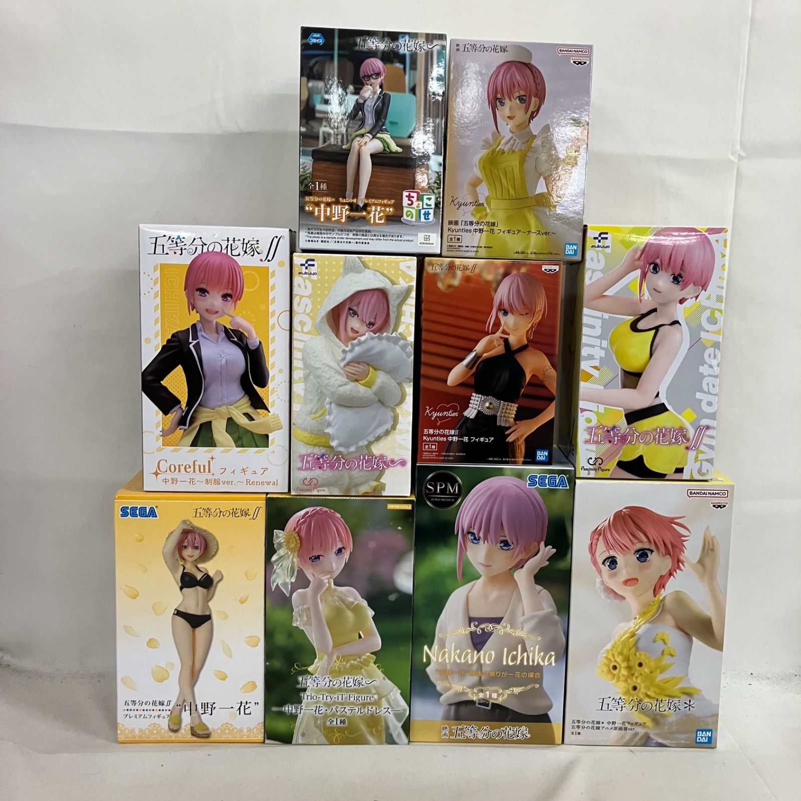 未開封 五等分の花嫁 Kyunties 他 中野一花 パステルドレス 他 