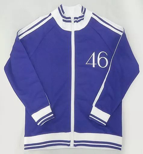【中古】アウターウェア(女性アイドル) 梅澤美波 ジャージ上 メンバー名入りver. XLサイズ パープル×ホワイト 乃木坂46 オフィシャルウェブショップ予約限定