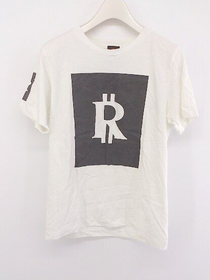 ◇ KING of SPORTS 新日本プロレス 半袖 Tシャツ カットソー サイズXS ホワイト ダークブラウン系 レディース P 【中古】 【1209130007050】