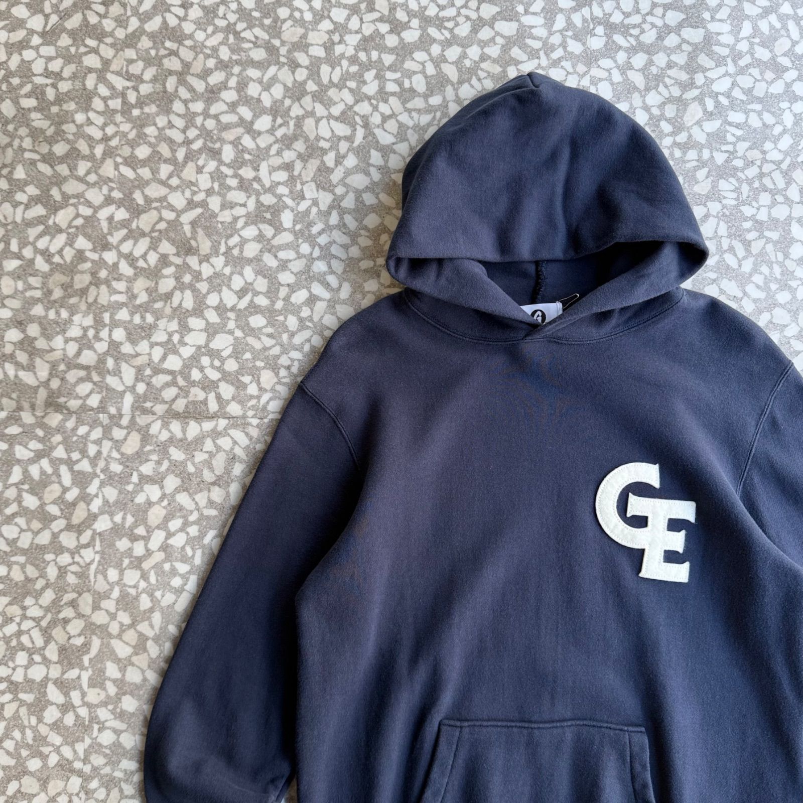 GOOD ENOUGH / 10’s felt logo hoodie グッドイナフ　フェルトロゴ　ストリート　アーカイブ　　復刻　パーカー 裏原　藤原ヒロシ 19,099円