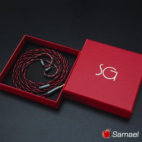 SoundsGood Samael サマエル 4芯 ハンドメイド リケーブル 高純度 無酸素銅 OFC 銀メッキ 銅 イヤホン アップグレード ケーブル 交換ケーブル (IE100/400/500 PRO-4.4mm)Y 8bffa2c2｜詳細画像