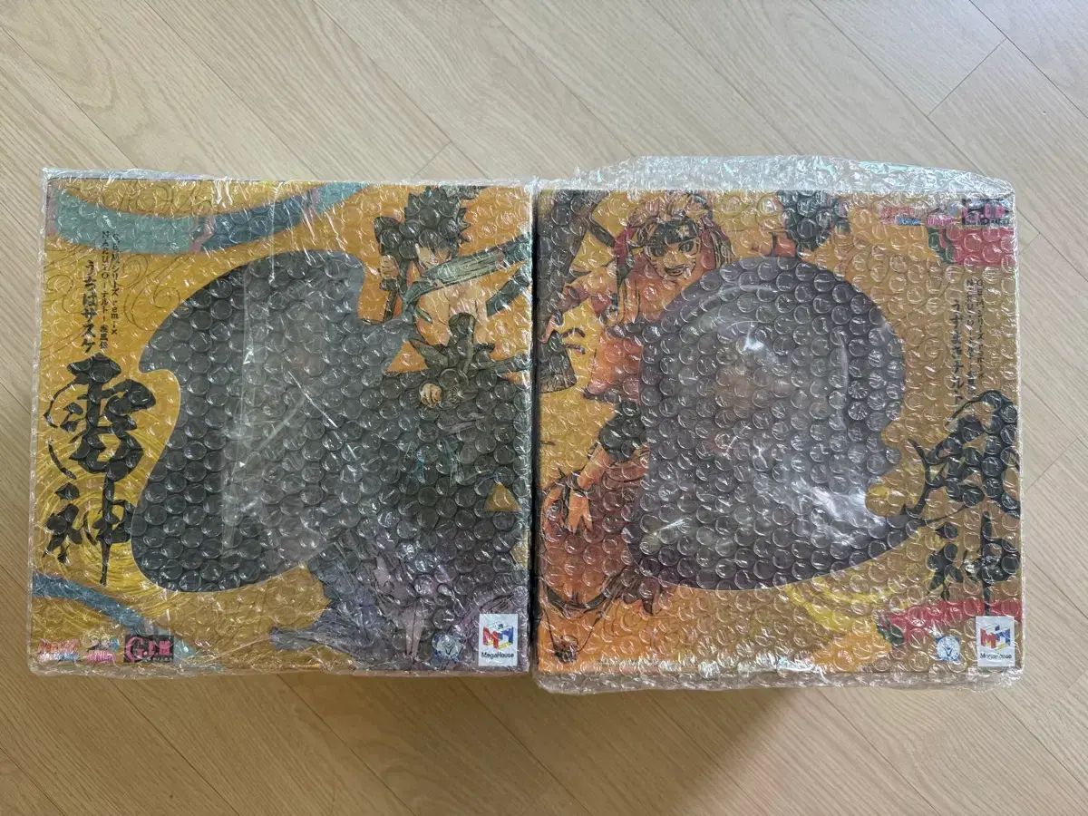 未開封) メガハウス Gem NARUTO -ナルト- うちは サスケ 風神 雷神 セット 出品