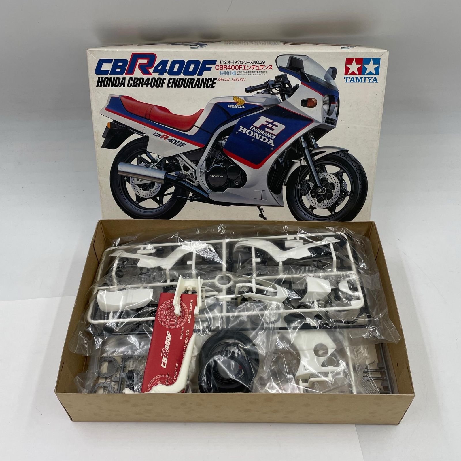 タミヤ 1⁄12 ホンダ CBR400F エンデュランス HONDA No.39 公式