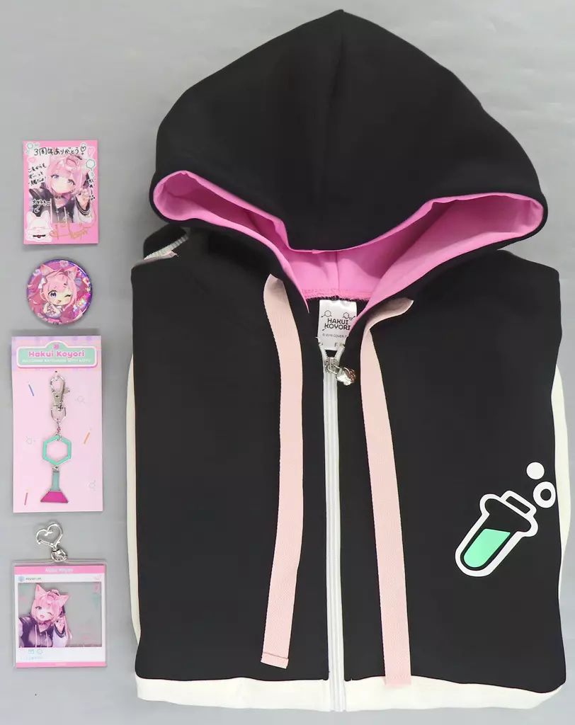 中古】グッズセット 博衣こより 活動3周年記念フルセット 数量限定ver