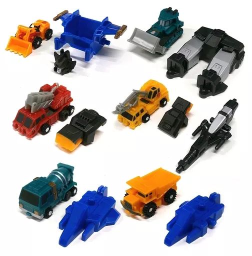 【中古】食玩 おもちゃ シックスビルダー セット 「トランスフォーマー MICROMASTER シックスビルダー」