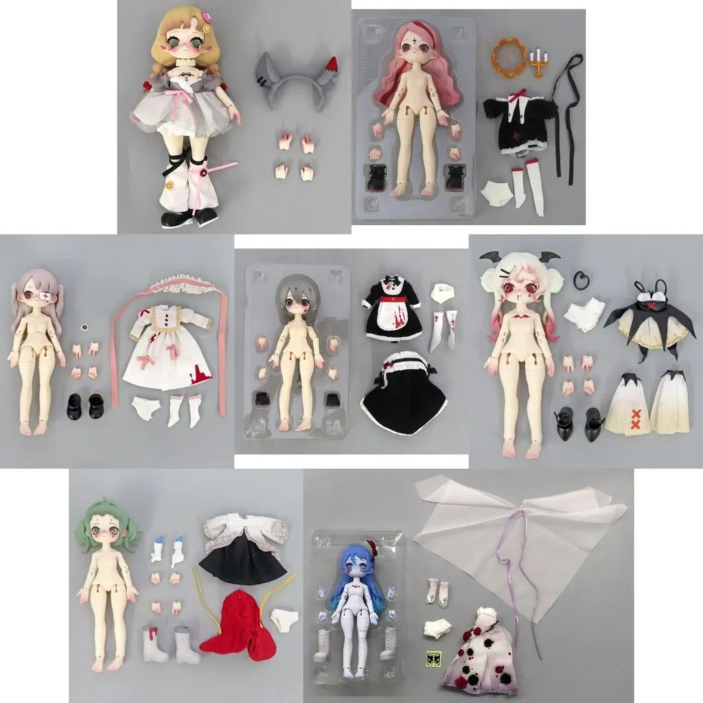 【中古】トレーディングフィギュア 全7種セット 「CYTOYS Nyssa(ニサ)：怪奇なナイトメア BJDブラインドドールシリーズ」