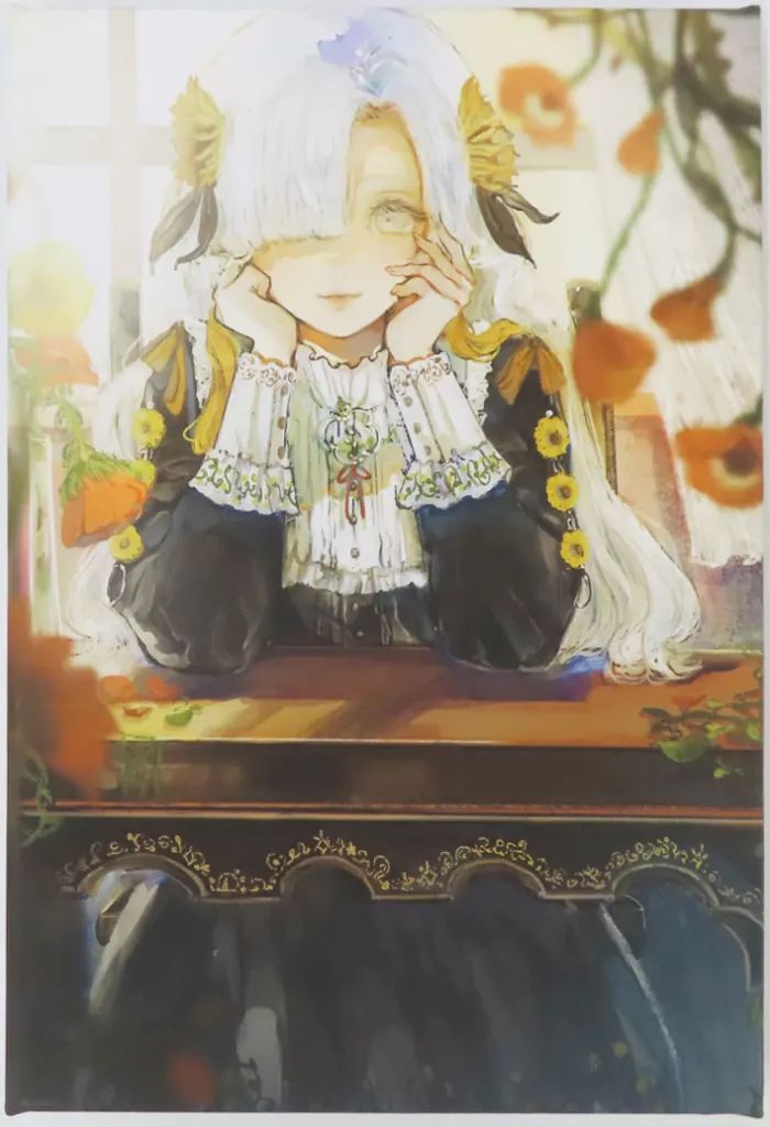 【中古】キャンバスボード・キャンバスアート ヰ世界情緒 アートキャンバス orie ver. 「KAMITSUBAKI STUDIO ヰ世界情緒展II」