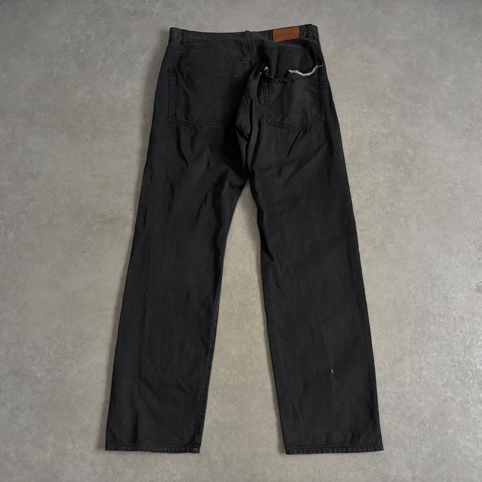 当時物 GOODENOUGH FINESSE DENIM ブラック デニム パンツ