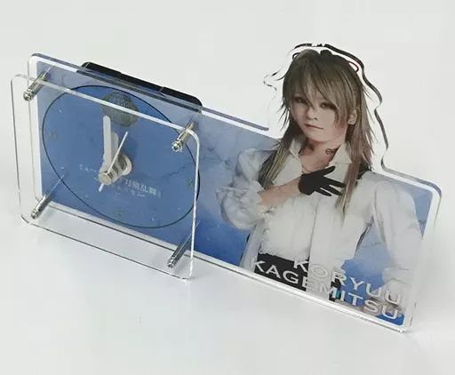 【中古】置き時計・壁掛け時計 長田光平(小竜景光) アクリルクロック 「ミュージカル『刀剣乱舞』 ～江水散花雪～」 Loppi・HMV予約限定