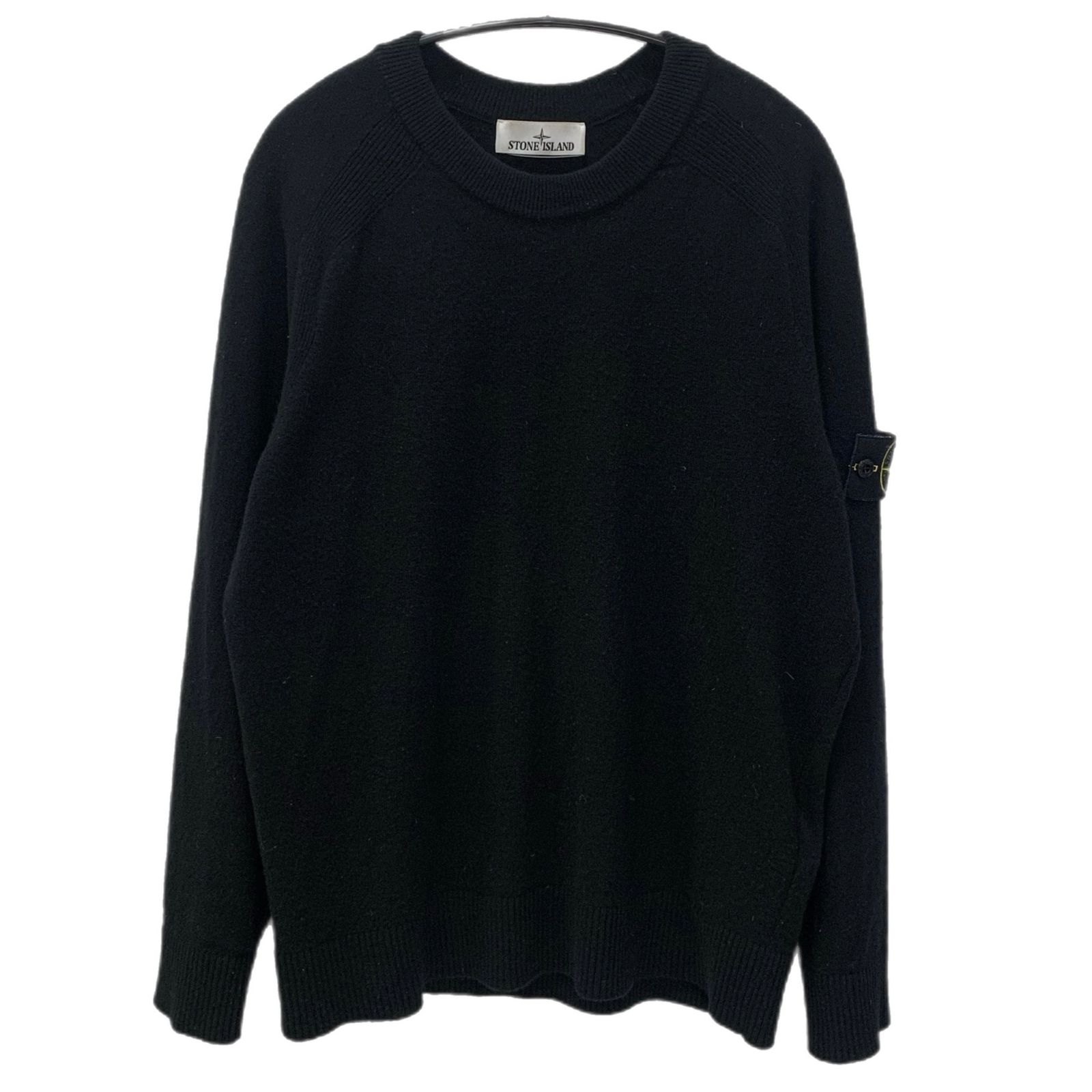 ストーンアイランド STONE ISLAND ウール k2s155100045s00b4 セーター ブラック Lサイズ 201MT-5947 23,430円