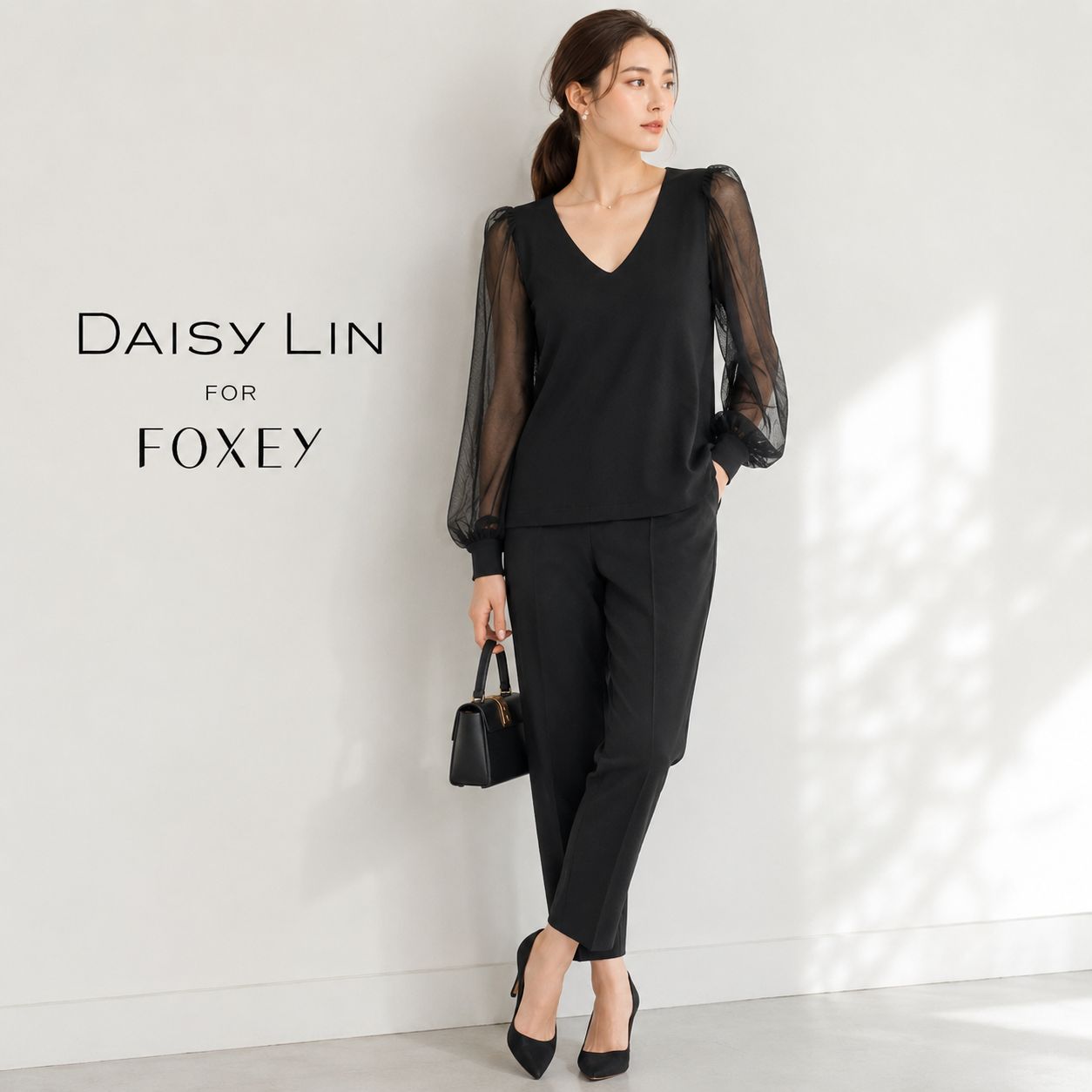 Foxey フォクシー シルクボレロ マリオン 38／デイジーリン ルネ 新品同様】【クリーニング済】DAISY LIN FOR FOXEY /デイジーリン