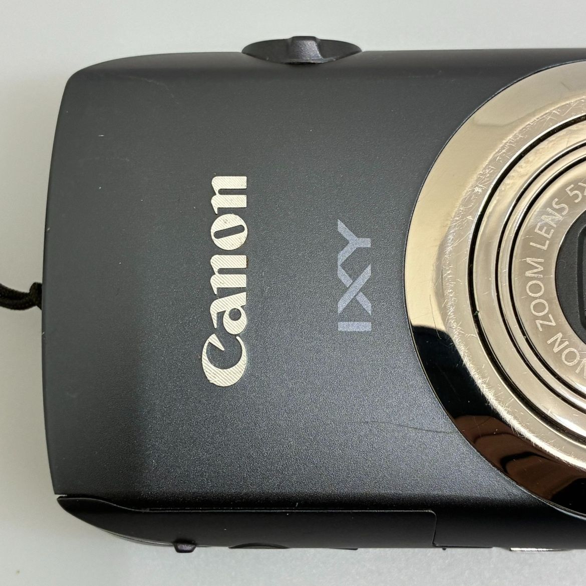 動作未確認】Canon IXY 10S ブラック バッテリー付 充電器なし