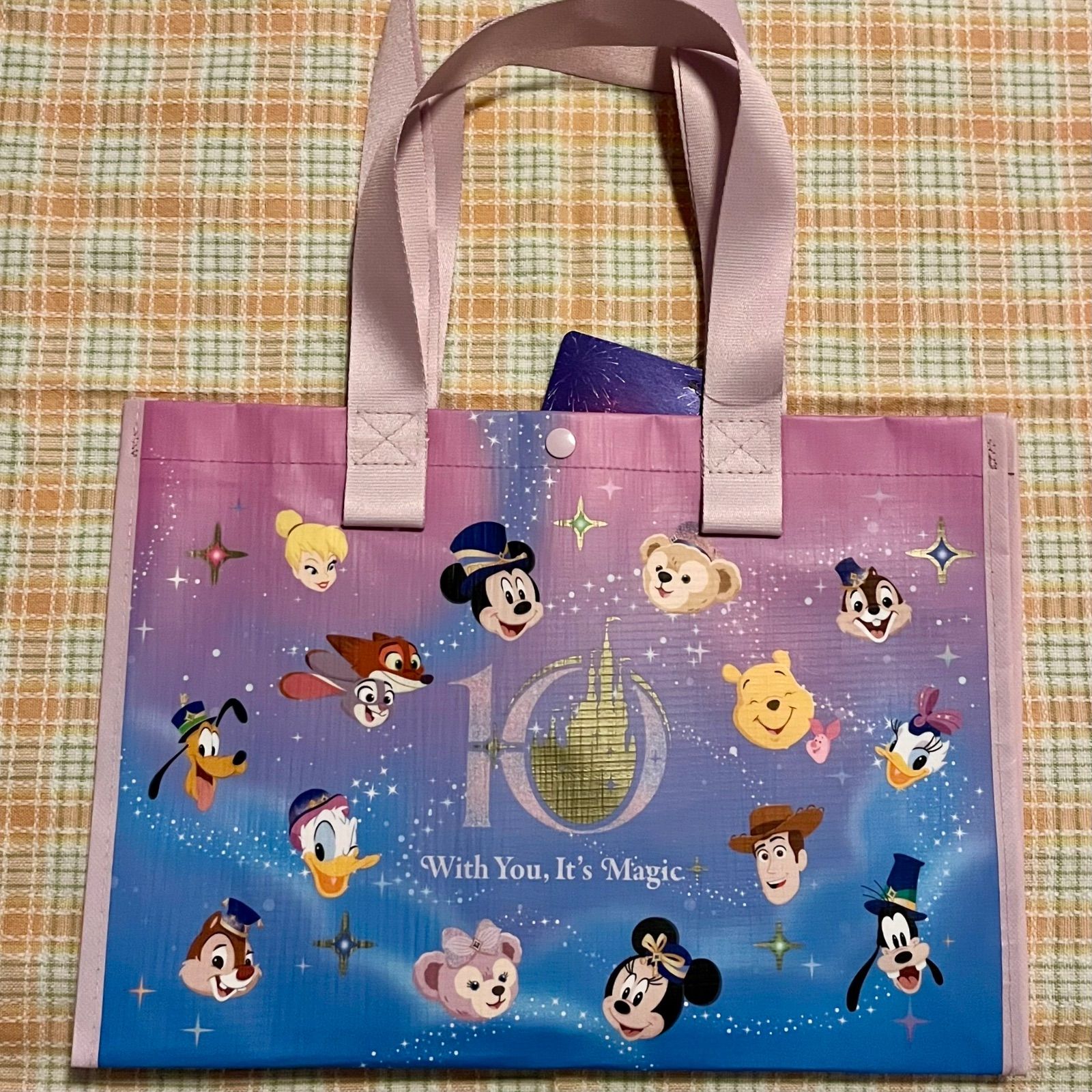 ☆上海ディズニー☆ショッピングバッグ☆S☆10周年☆SHDL☆ - メルカリ
