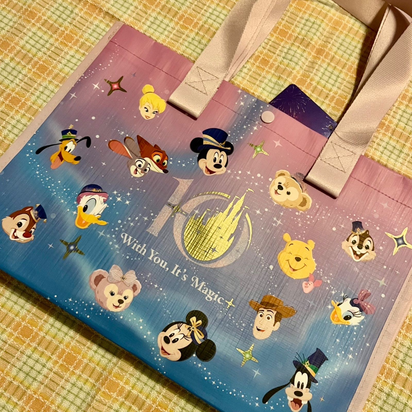 ☆上海ディズニー☆ショッピングバッグ☆S☆10周年☆SHDL☆ - メルカリ