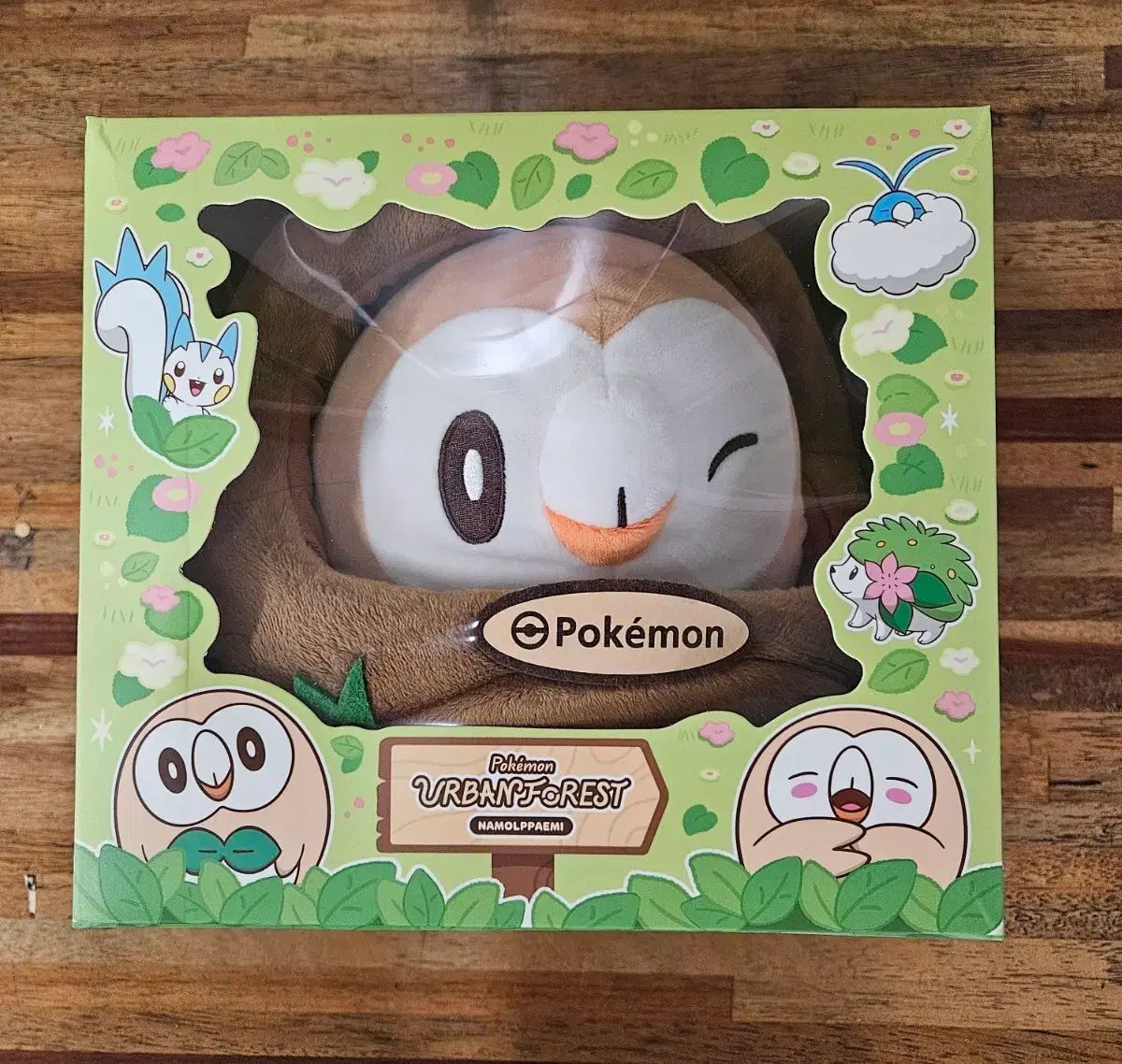 ポケットモンスター ソウル숲 ナノハナ ぬいぐるみ (ピカチュウ サンキャップ うちわ 贈呈)