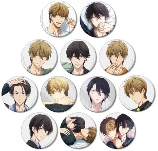 【中古】バッジ・ピンズ 全12種セット 「劇場版 抱かれたい男1位に脅されています。～スペイン編～ トレーディングマット缶バッジ」