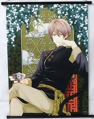 【中古】タペストリー 真島芳樹(黒) B2サイズタペストリー 「蝶の毒 華の鎖~幻想夜話~」