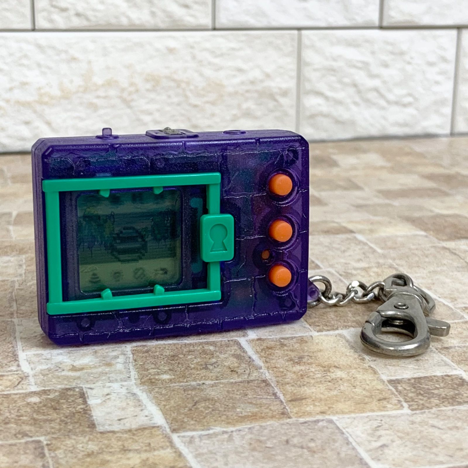 デジタルモンスター Ver.3 初代 パープル 紫 デジモン 動作確認済み】初代 デジタルモンスター Ver.3 クリアパープル 紫 本体