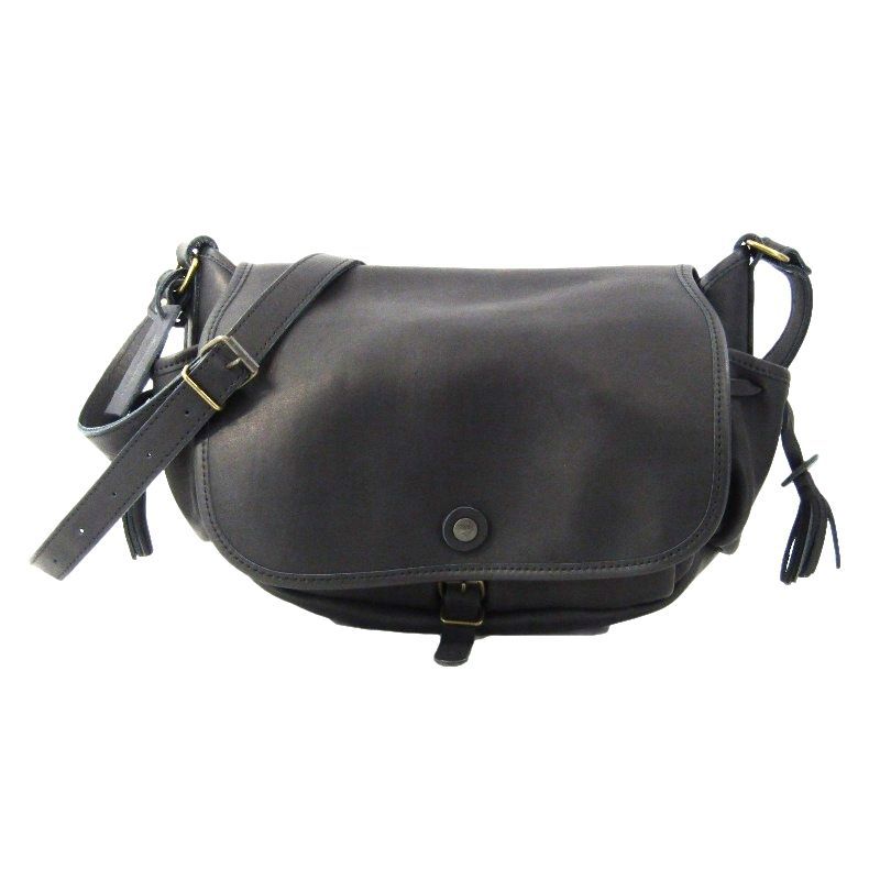 美品 LE SAC DU BERGER ルサックデュベルジュ ショルダーバッグ MODEL CITY No2 羊飼い(ベルジェ）用 ブラック 黒 47000096