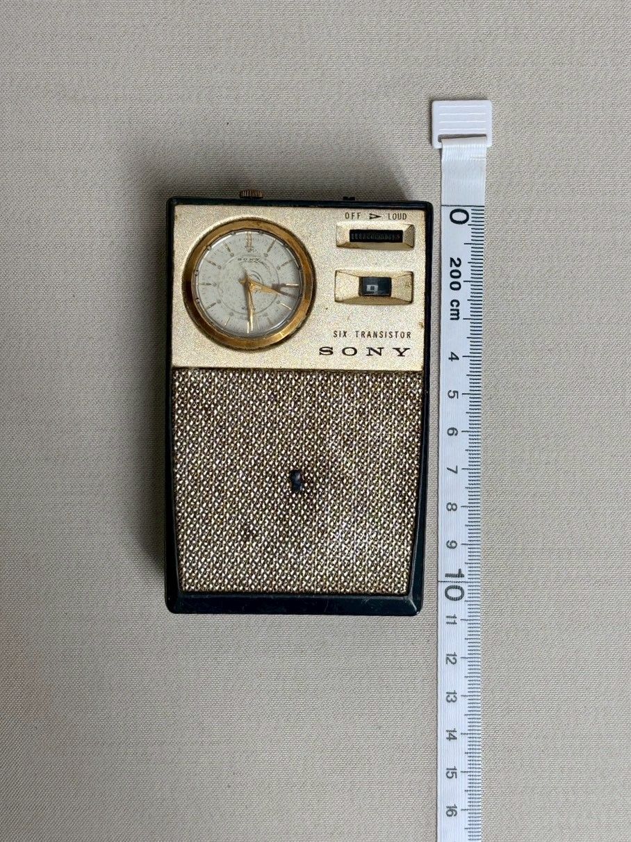 SONY 昭和39年販売　トランジスタラジオ　TFM116J 昭和39年販売トランジスタラジオTFM116J SONY ラジオ・コンポ