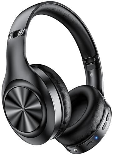 【雑音を軽減・音楽に集中】ヘッドホン ヘッドホンbluetooth Bluetooth5.4 ワイヤレスヘッドホン ANCノイズキャンセリング ANC+ENC対応 マイク付き 最大48時間連続再生 有線・無線両用 EDR HIFI音質 遅延な da35dbd0