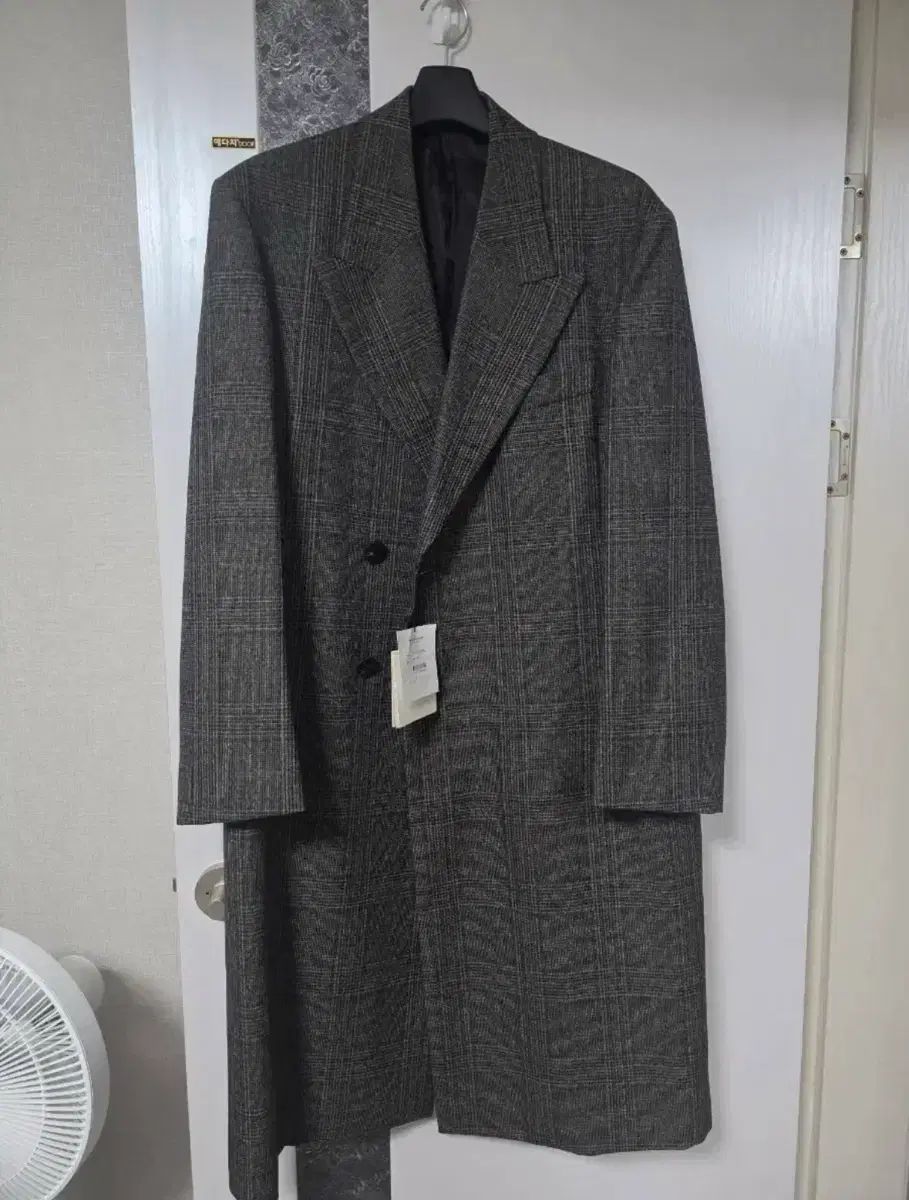 50 WOOYOUNGMI 23FW ダブル チェック コート