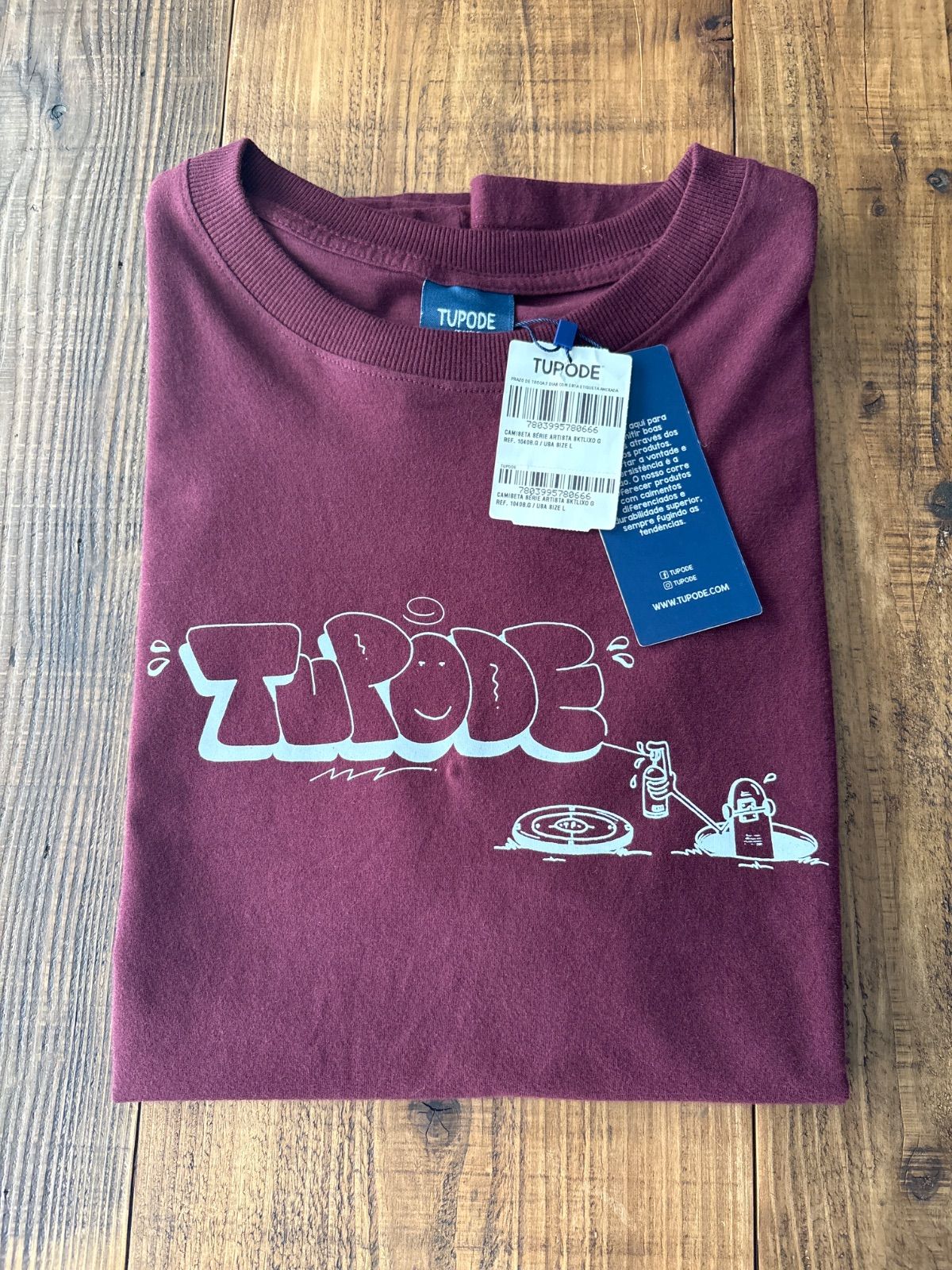 日本未発売　スケーターブランド　ストリート系グラフィックTシャツ　パープル　　 Lサイズ