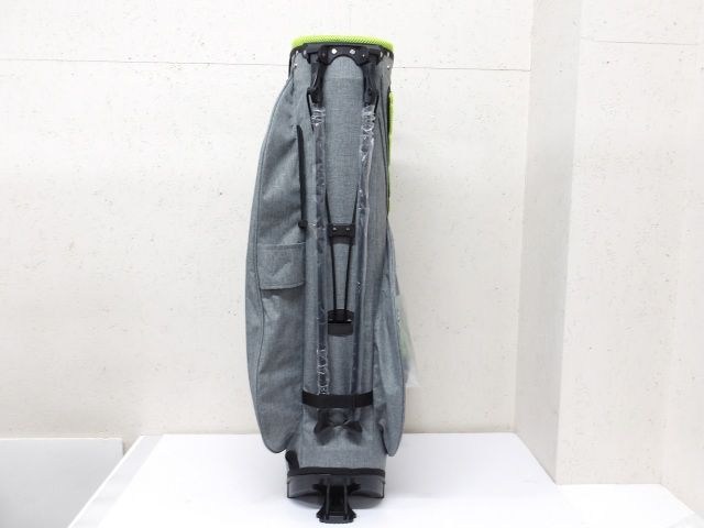 新品】キャディバッグ レザックス LN JAYA LNCB-6412 GRAY スタンド 0
