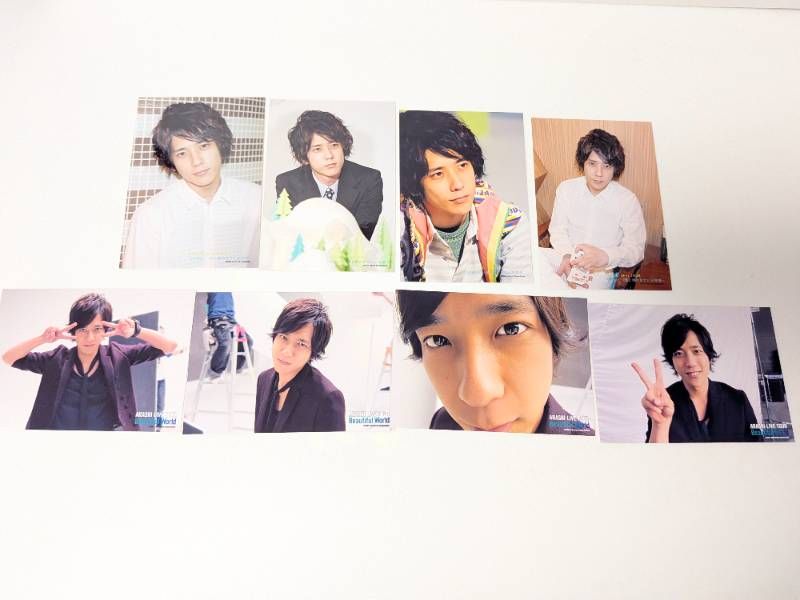 嵐 二宮和也 フォトセット 2点 写真 8枚セット ARASHI 10-11 TOUR
